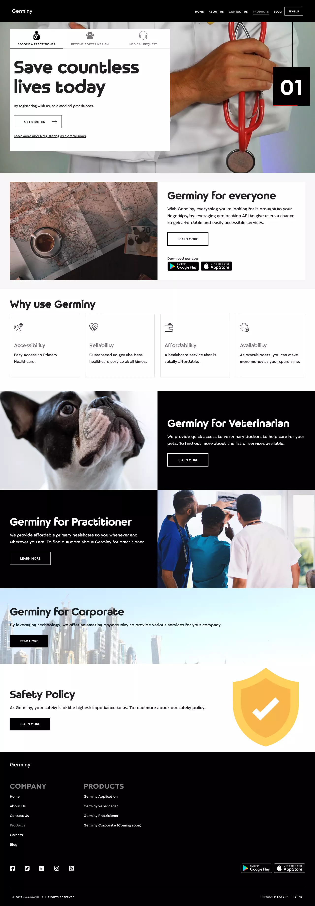 germiny product page